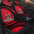 Trinidad and Tobago Coat Of Arms Car Seat Cover Cricket J5W