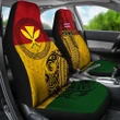 Hawaii Kanaka Flag Polynesian Car Seat Covers - AH - J6