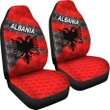 Albania Car Seat Covers Sporty Style K8