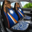 Marshall Islands Polynesian Car Seat Covers - Palm Tree - BN39