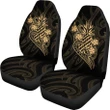 Polynesian Car Seat Covers - Gold Pineapple - BN12