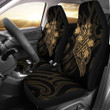Polynesian Car Seat Covers - Gold Pineapple