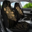 Polynesian Car Seat Covers - Gold Pineapple - BN12
