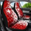 Switzerland Car Seat Covers - Swiss Shield - BN15