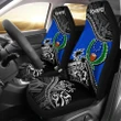 Pohnpei Car Seat Covers Fall In The Wave