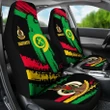 Vanuatu Coat Of Arm Car Seat Cover - Son Style - J4