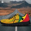 Ghana Sneakers, Ghana Coat Of Arms Pattern (Custom) A10