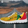 Ghana Sneakers, Ghana Coat Of Arms Pattern (Custom) A10