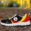 (Custom) Uganda Sneakers, Uganda Strong Flag Personalize Signature A10