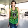Canberra Raiders Women Racerback Tank Indigenous Country Style A7