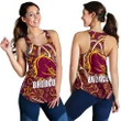 Broncos Rugby Women's Racerback Tank Indigenous A7