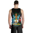 Bahamas Flag Coat Of Arm Men's Tank Top - J4