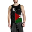 Palestine Flag Men's Tank Top , Coat Of Arms