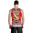 Tonga Polynesian Men's Tank Top -Coat of Arms - BN12