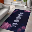 Celtic Wicca Area Rug - Moon Phases Wicca Area Rug - BN21