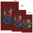 Isle of Man Tourist Trophy races Area Rug - Merry Christmas Special Version - BN21
