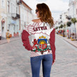 Latvia Off Shoulder Sweater K5