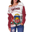 Latvia Off Shoulder Sweater K5