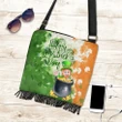 Ireland Celtic Boho Handbag , Happy Saint Patricks Day , BN23