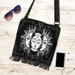 Celtic Wicca Boho Handbags , Sun & Moon Mandala , BN22