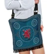 Scotland Celtic Boho Handbag - Celtic Compass With Scottish Lion - BN23