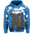 Scotland Rugby Hoodie Cute Scottish Terrier