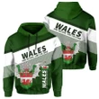 Wales Hoodie Flag Motto Limited Style