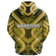 (Custom Personalised) New Zealand Warriors Rugby Hoodie Original Style - Gold A7
