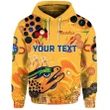 (Custom Personalised) Parramatta Hoodie Eels Indigenous Naidoc Heal Country! Heal Our Nation Gold