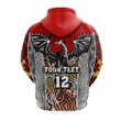 (Custom Personalised) Dragons Hoodie St. George Aboriginal Sport Style A7