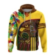 (Custom Personalised) Pride Hawks Hoodie Hawthorn Naidoc Week Aboriginal Version Special A7