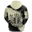 New Zealand Coat Of Arms Kanaka Polynesian Hoodie - Beige - Vincent Style - J2