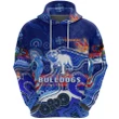 (Custom Personalised) Western Hoodie Bulldogs Indigenous Naidoc Heal Country! Heal Our Nation, Custom Text And Number A7