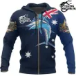 1stTheWorld Australia Fishing Special Zipper Hoodie