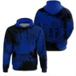 New Zealand Coat Of Arms Kanaka Polynesian Hoodie Blue Vincent Style