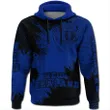 New Zealand Coat Of Arms Kanaka Polynesian Hoodie - Blue - Vincent Style - J2