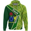 Cook Islands Hoodie Polynesian Coat Of Arms A