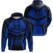 New Zealand Coat Of Arms Polynesian Hoodie My Style Blue
