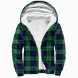 1stScotland Clothing - Abercrombie Tartan Sherpa Hoodie A7