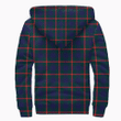 1stScotland Clothing - Agnew Modern Tartan Sherpa Hoodie A7