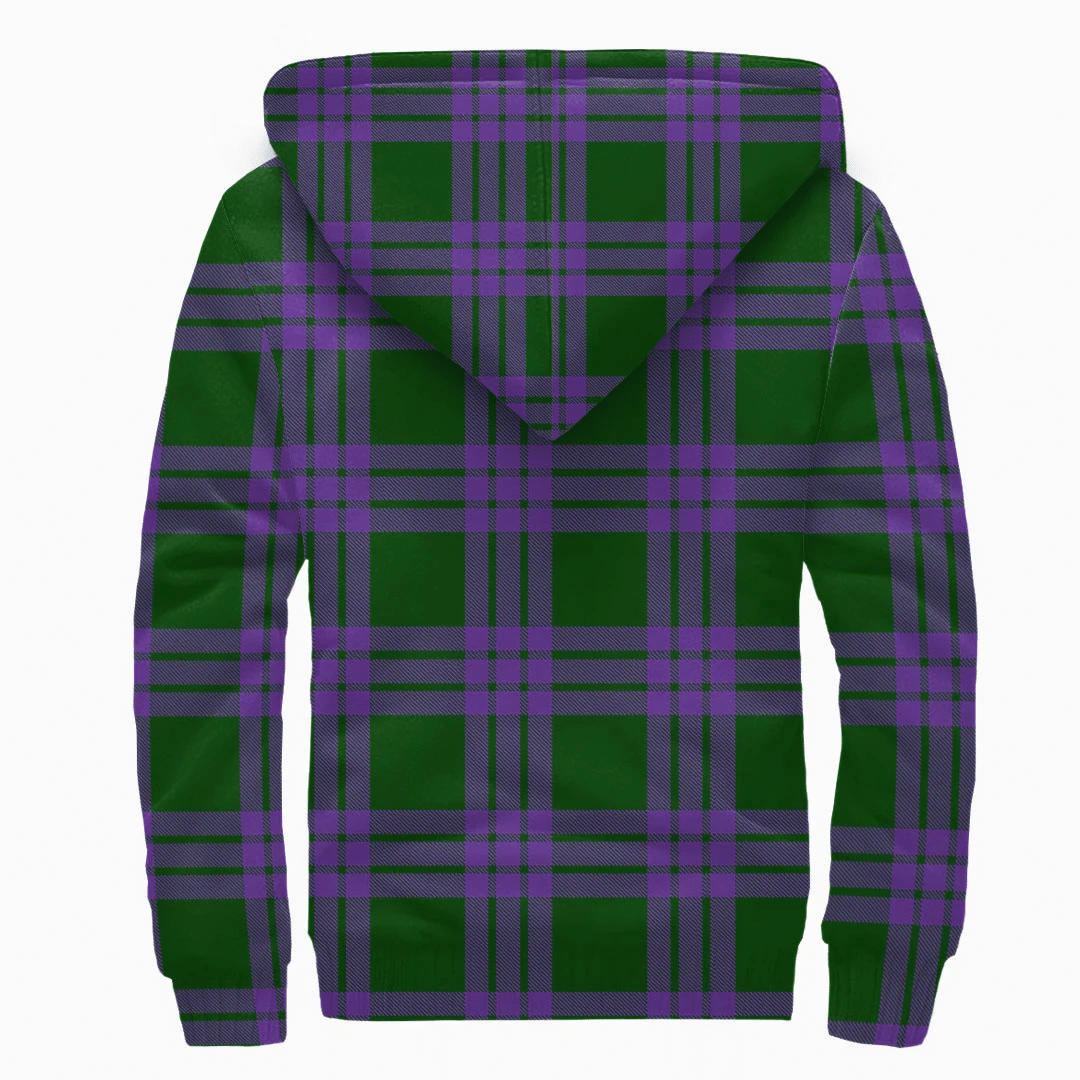 1stScotland Clothing - Elphinstone Tartan Sherpa Hoodie A7
