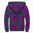 1stScotland Clothing - Wardlaw Modern Tartan Sherpa Hoodie A7