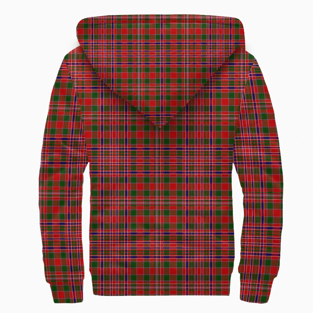 1stScotland Clothing - MacAlister Modern Tartan Sherpa Hoodie A7