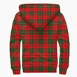 1stScotland Clothing - MacAulay Modern Tartan Sherpa Hoodie A7
