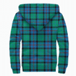 1sttheworld Clothing - Flower Of Scotland Tartan Sherpa Hoodie A7