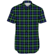 1sttheworld Shirt - Baillie Modern Tartan Short Sleeve Shirt A7