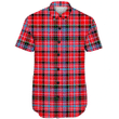 1sttheworld Shirt - Aberdeen District Tartan Short Sleeve Shirt A7