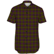 1sttheworld Shirt - Cochrane Modern Tartan Short Sleeve Shirt A7