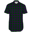 1sttheworld Shirt - Morrison Modern Tartan Short Sleeve Shirt A7
