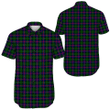 1sttheworld Shirt - Morrison Modern Tartan Short Sleeve Shirt A7 | 1stScotland.com